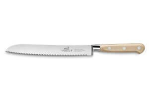 Couteau à pain forgé Sabatier Brocéliande dentelé 20cm manche hêtre