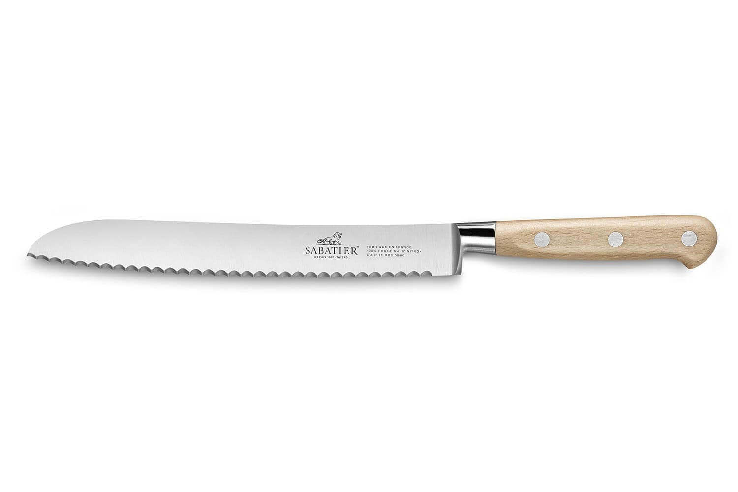 Lion Sabatier Chef - Couteau à pain lame dentelée