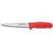 Couteau à désosser professionnel Fischer HACCP lame usée 17cm manche rouge