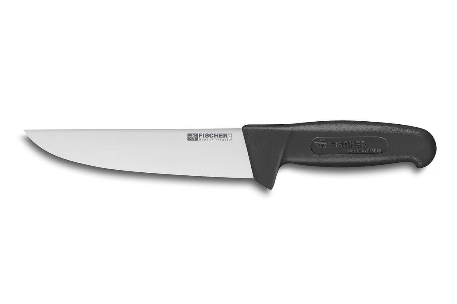 Couteau de boucher Fischer HACCP 17cm manche noir