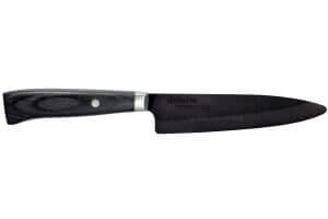 Couteau universel Japan Kyocera 13cm céramique noire manche pakka