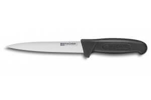 Couteau à dénerver flexible professionnel Fischer HACCP 17cm manche noir