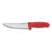 Couteau de boucher professionnel Fischer HACCP 17cm manche rouge
