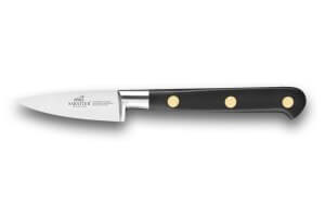 Couteau d'office SABATIER Idéal Inox 100% forgé rivets laiton lame 6cm