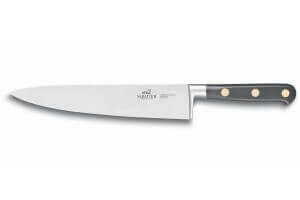 Couteau de Chef Lion Sabatier lame 20cm manche en polyacétal noir