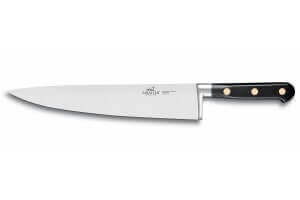 Couteau de chef Lion Sabatier Chef lame 25cm manche en polyacétal noir