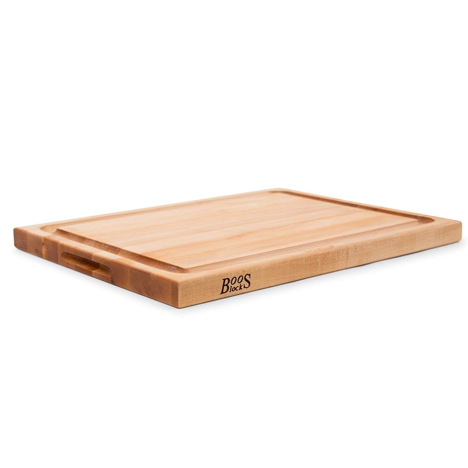 Bloc De Boucher John Boos - Bois D'érable - Circulaire 18" Diamètre X 3" Hauteur