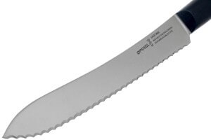 Couteau à pain Intempora Opinel n°216 lame 21cm manche bleu marine