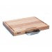 Planche Boos Blocks Prep Masters bois d'érable + plateau acier 46 x 38 x 6cm