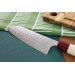 Couteau santoku japonais artisanal Masakage Kiri 16.5cm damas 49 couches
