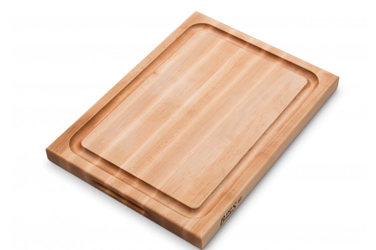 Planche &agrave; d&eacute;couper Boos Blocks ProChef bois d'&eacute;rable avec rigole 51x38x4cm