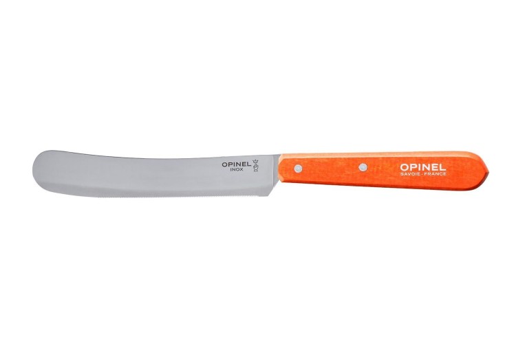 Couteau &agrave; tartiner Opinel lame 11,5cm inox manche bois