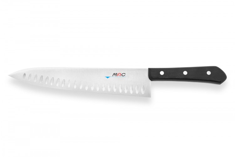 Couteau de chef japonais mac chef lame alvéolée 25.5cm