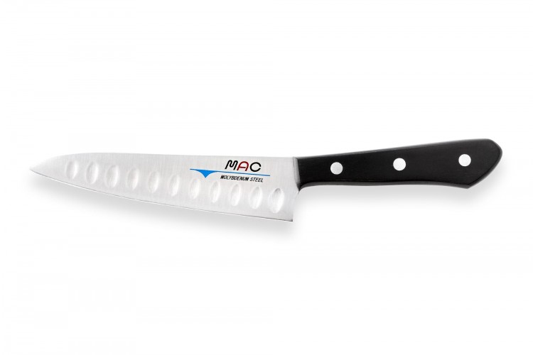 Couteau universel japonais MAC Chef lame alvéolée 13cm