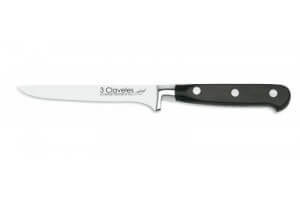 Couteau à désosser 3 Claveles Forgé acier inox 13cm