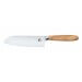 Couteau santoku Gehring Oli Vita 18cm inox manche olivier