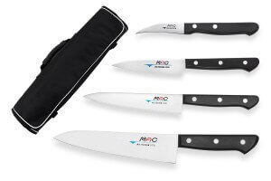 Mallette de 4 couteaux japonais MAC Chef