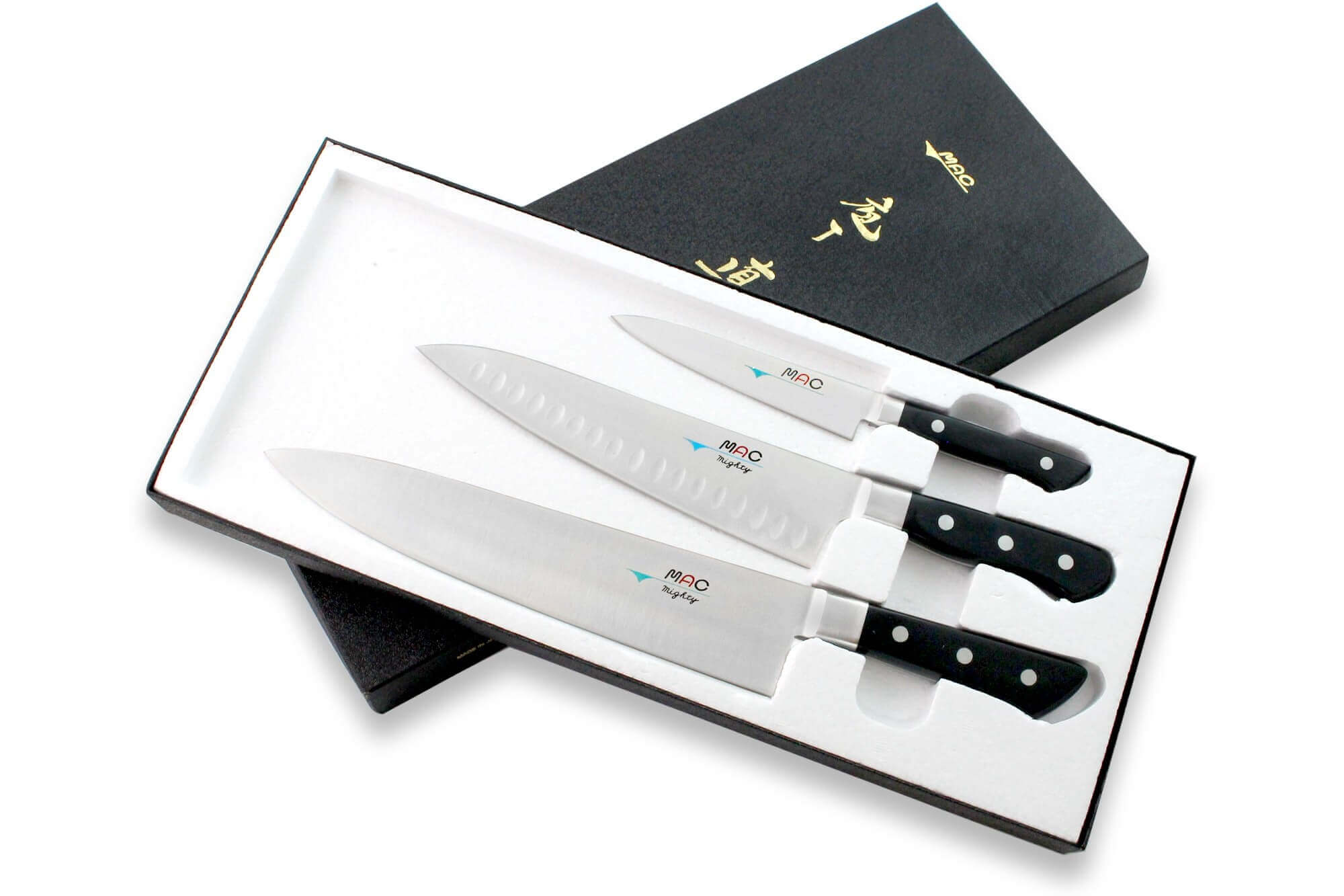 MAC Professional coffret 3 couteaux de cuisine japonais