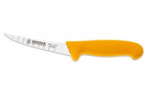 Couteau à désosser pro Giesser lame alvéolée 13cm 2505