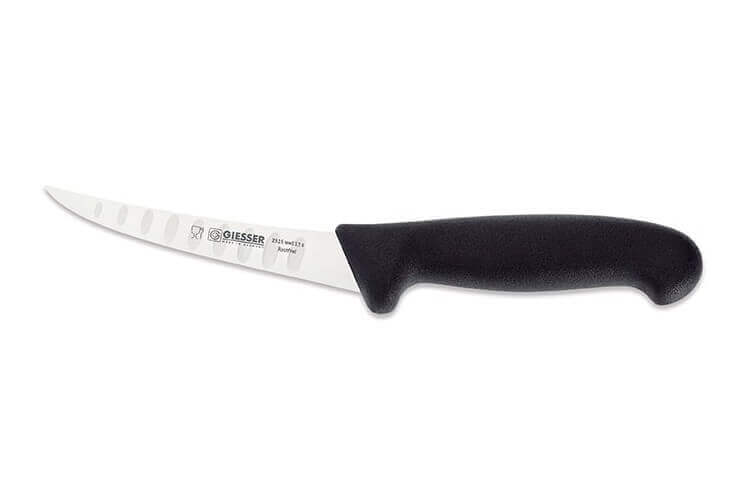 Couteau à désosser pro Giesser lame alvéolée 13cm 2505