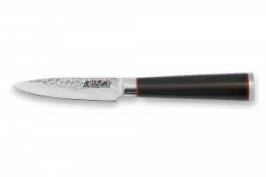 Couteau d'office Wusaki Ebony AUS8 9cm manche ébène vernis