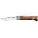 Couteau Opinel Chaperon n°8 lame 8,5cm manche 4 bois rares + coffret