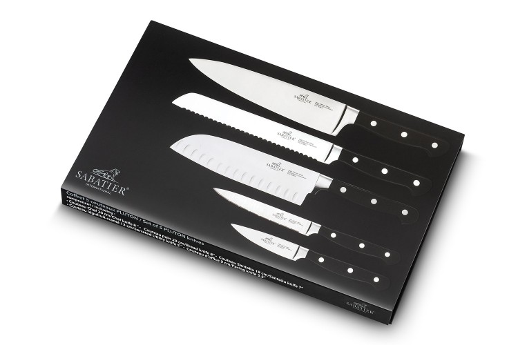Coffret SABATIER International Pluton 5 couteaux de cuisine