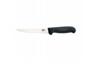 Couteau à saigner/découper 12 cm, manche fibrox noir Victorinox 5.6003.12