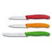Coffret 3 couteaux d'office Victorinox SwissClassic multicolore