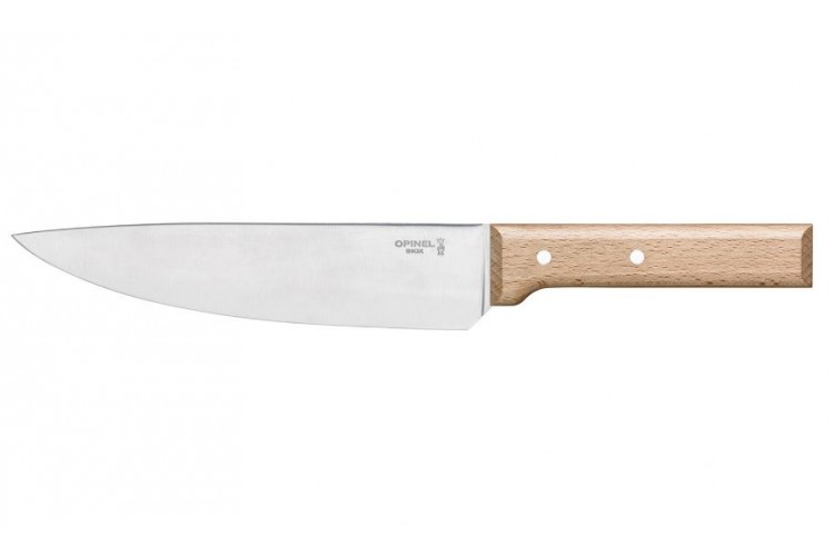 Couteau de chef Opinel Parallèle n°118 lame 20cm manche hêtre
