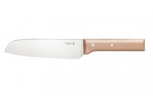 Couteau Santoku Opinel Parallèle n°119 lame 17cm manche hêtre