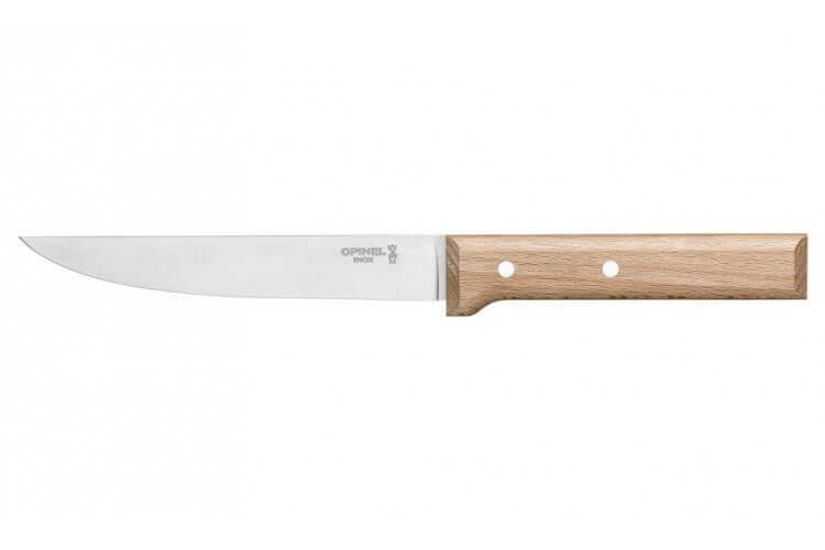 Couteau à découper Opinel Parallèle n°120 lame 16cm manche hêtre