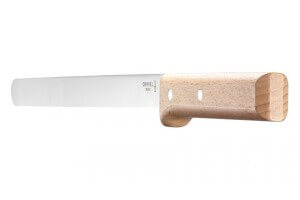 Couteau à jambon Opinel Parallèle n°123 lame 30cm manche hêtre