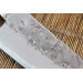 Couteau de chef japonais artisanal Wusaki Nogami BS2 18cm manche noyer 