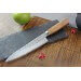 Couteau de chef japonais artisanal Wusaki Nogami BS2 18cm manche noyer 