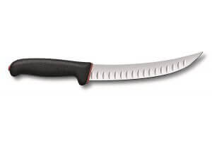 Couteau de boucher Victorinox Fibrox Dual Grip lame alvéolée