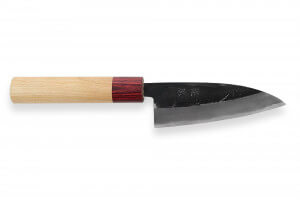 Couteau ko bocho japonais artisanal Kajiwara 12cm