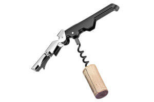 Tire-bouchon sommelier Chef & Sommelier 3 fonctions acier inoxydable