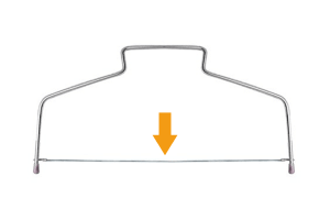 Lot de 5 fils pour lyre à génoise Louis Tellier 29cm