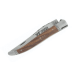 Couteau pliant Laguiole LE FIDELE acier Sandvik manche noyer 12cm