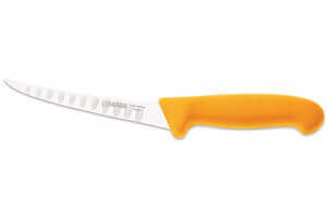 Couteau à désosser pro Giesser lame alvéolée rigide 15cm 2515