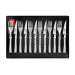 Ménagère 12 pièces Icel acier inox couteaux bouts pointus
