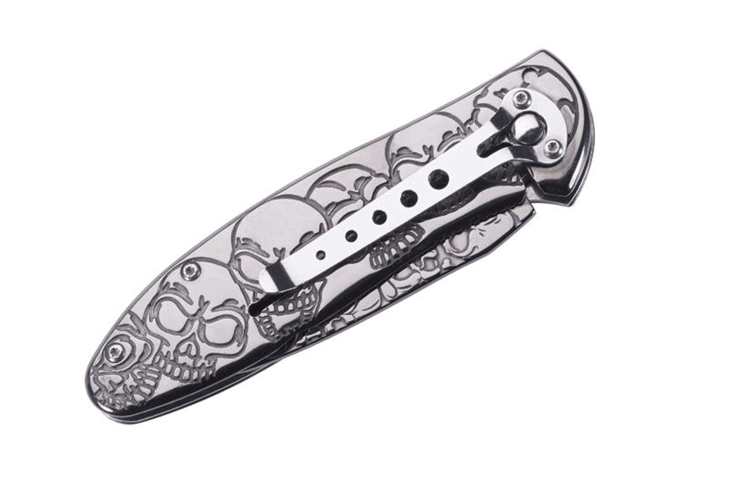 Couteau pliant Herbertz 233511 revêtement titane arc-en-ciel manche 12cm