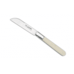 Couteau pliant AU SABOT Le Langres acier carbone manche rhodoid façon ivoire 9cm