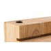 Planche à découper Continenta en bois 39x27x6cm + bac inox