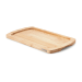 Planche à pain Continenta en bois d'hévéa 45x26x2cm + grille ramasse-miettes