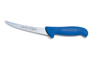 Couteau à désosser Dick Ergogrip lame courbe semi-flexible manche bleu