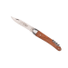 Couteau pliant Au Sabot L'Alsacien manche kotibé tire-bouchon 10cm