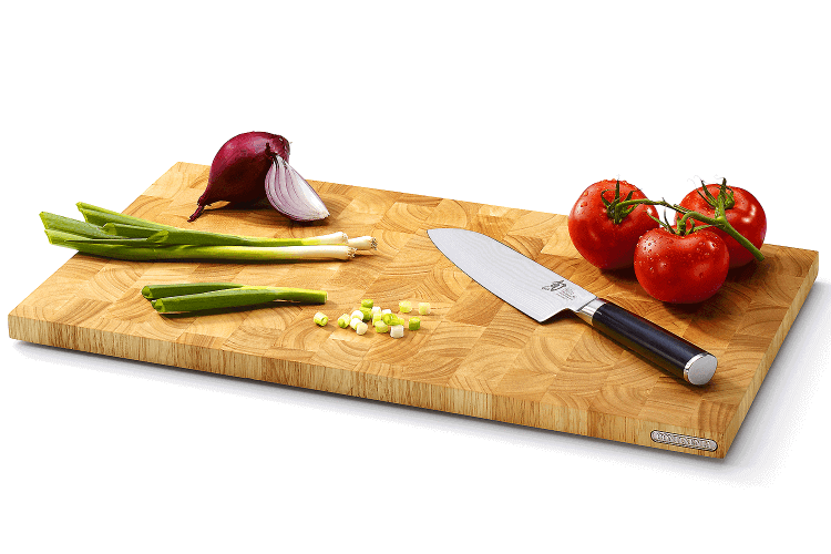 CONTINENTA PLANCHE À découper Planche de cuisine en bois Planche de service e... EUR 35,77