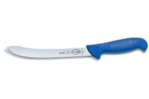 Couteau à filets semi flexible Dick Ergogrip pointe large manche bleu